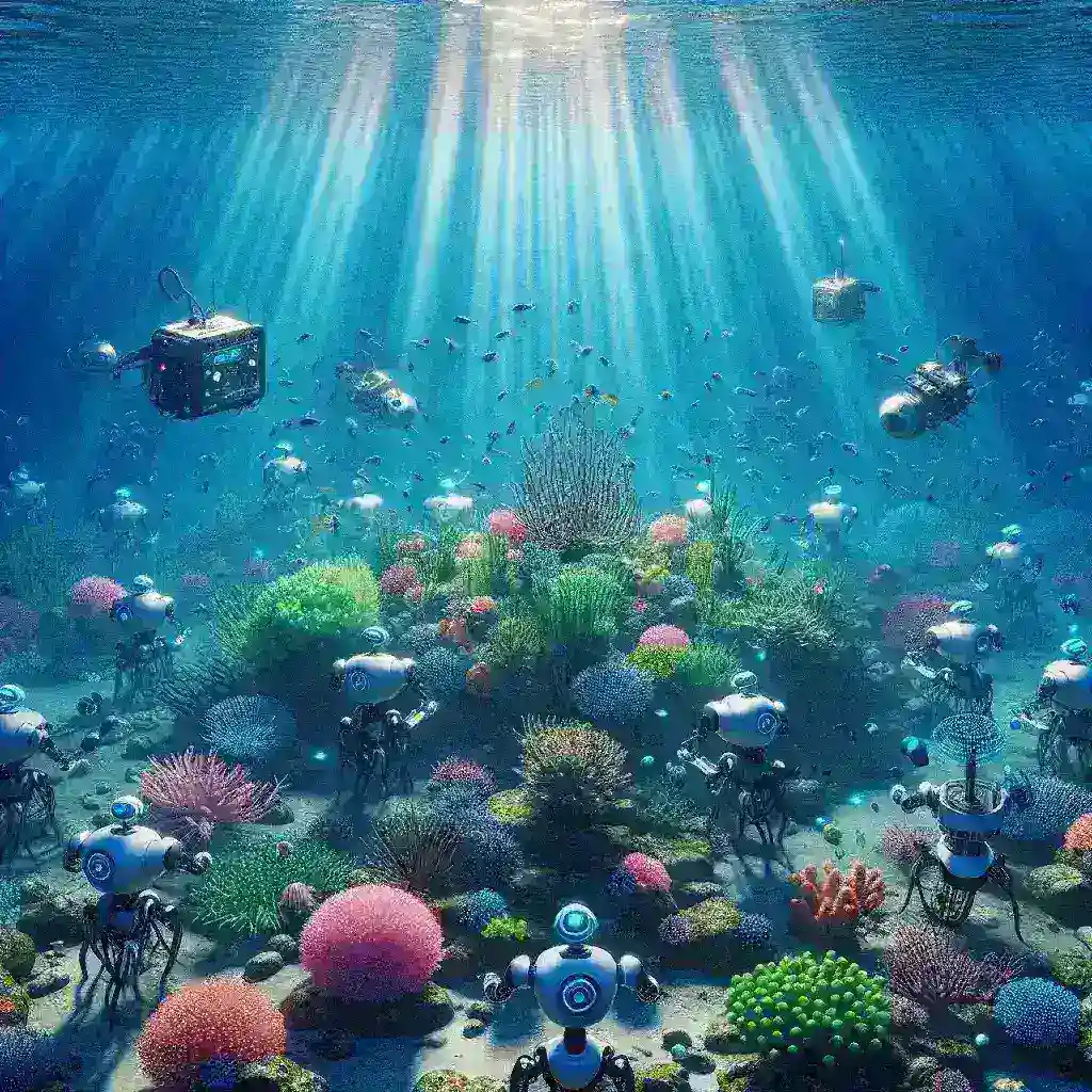 Robotics Using AI to Create Coral Reef Restoration Swarms in Marine Ecosystems
